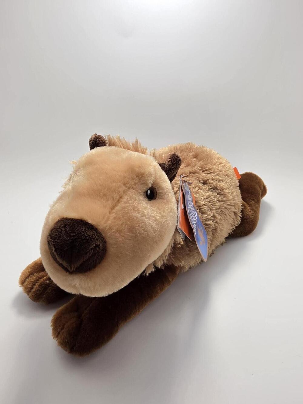 Wild Republic Ecokins Capybara Stuffed Animal Plush (12 inch) New with Tags